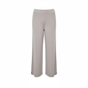 Barefoot Dreams CozyChic Ultra‎ Lite Lounge Pants Slit Hem Taupe Size 3X